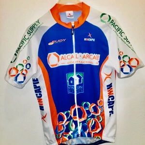 Hincapie Professional Cycling Zipper Jersey Shirt